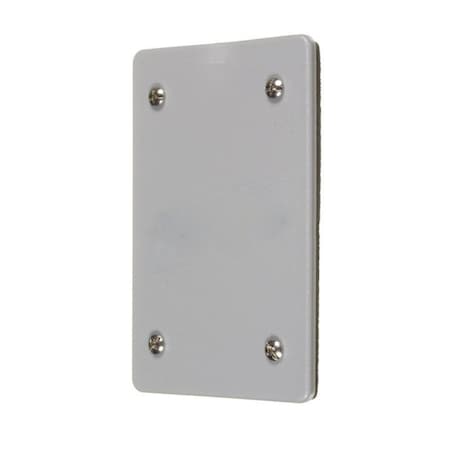 Plastic Wall Mount Grey Plate